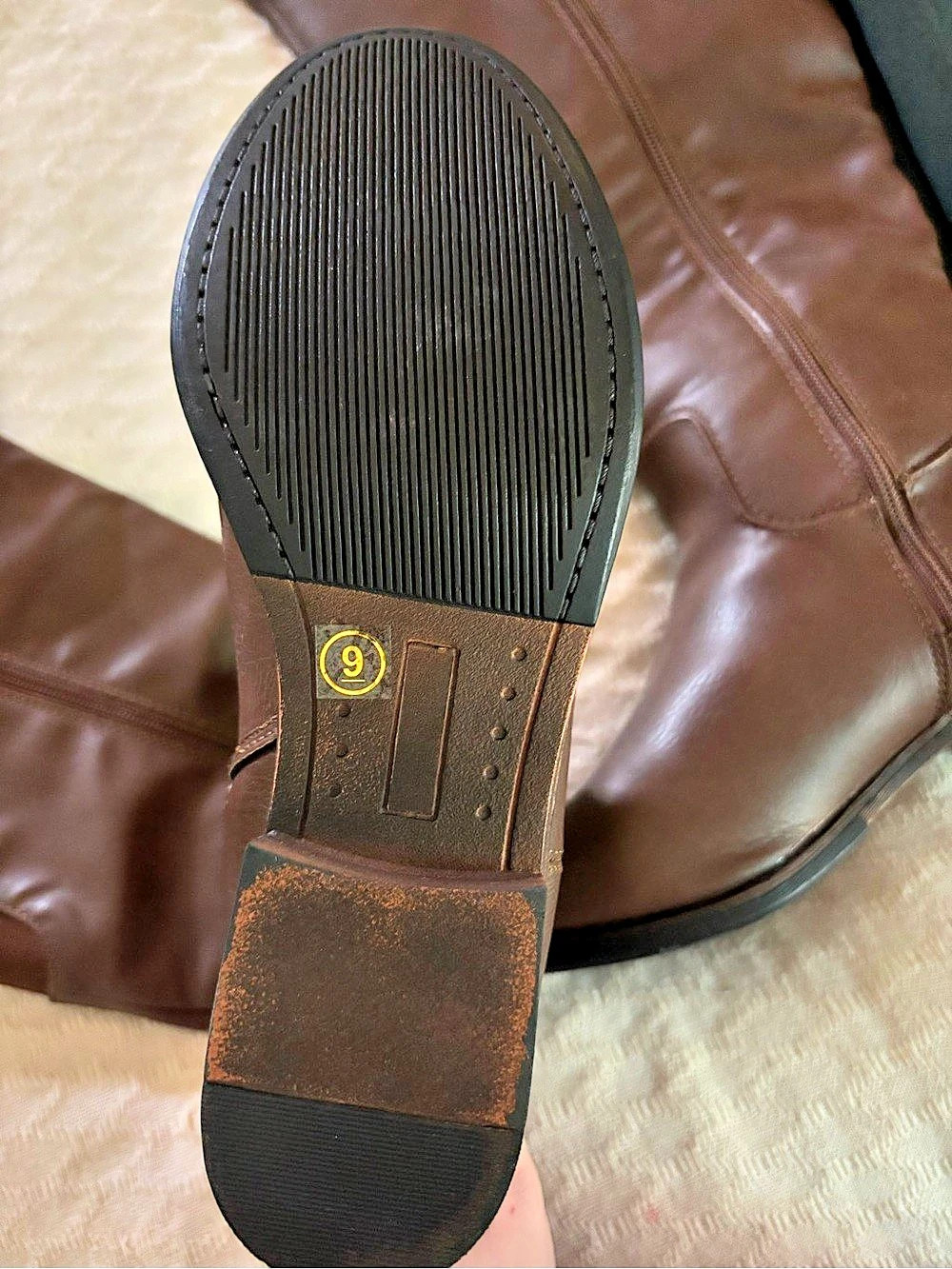Over-the-Knee Boots Brown US 9 - Picture 5 of 5